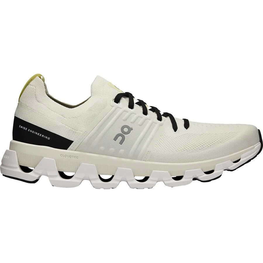 Men's On Cloudswift 3, Ivory/Black, 9 D Medium