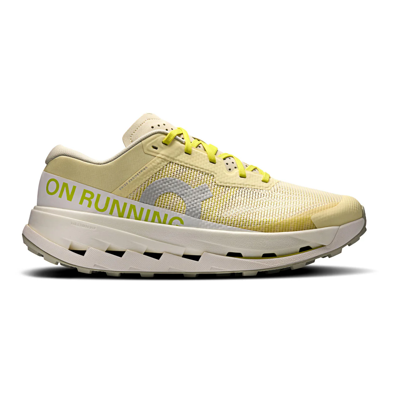 Men's On Cloudultra 3, Pelican/White, 13 D Medium