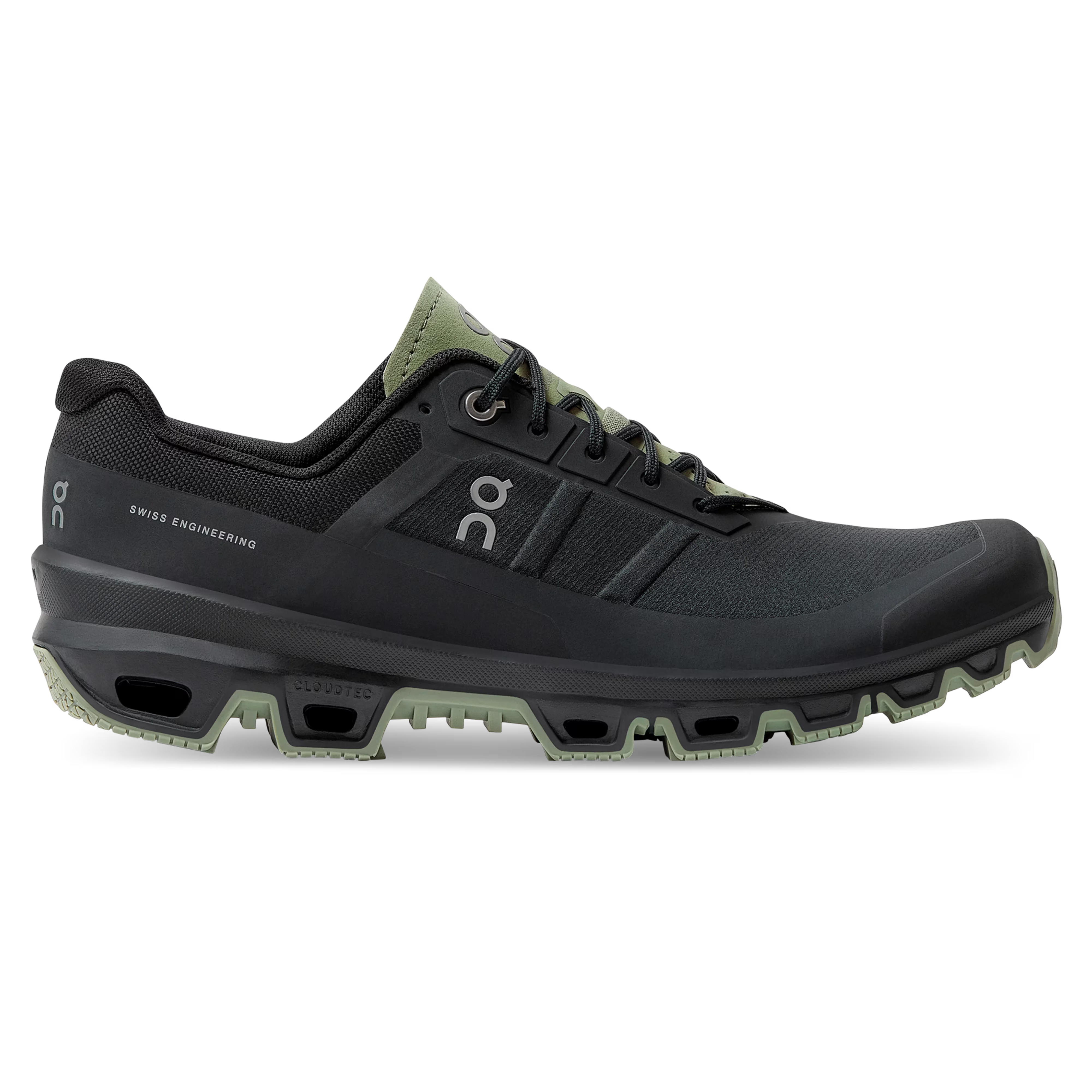 Men's On Cloudventure 3, Black/Reseda, 11 D Medium