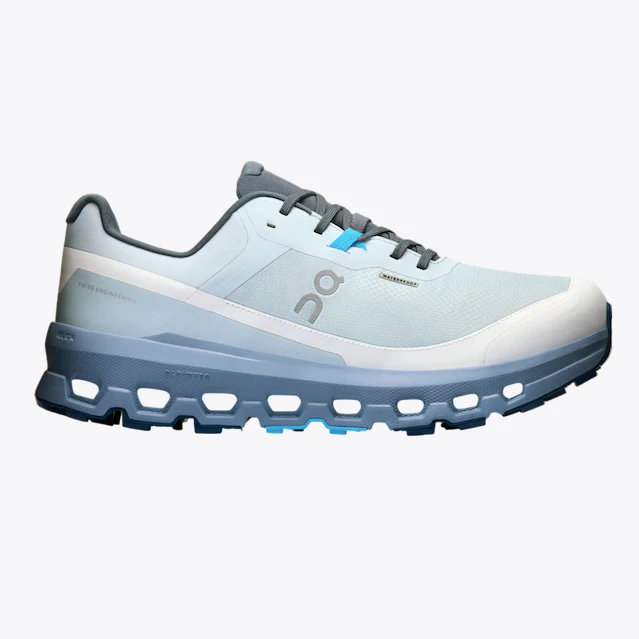 Men's On Cloudvista 2 Waterproof, Arctic/Chambray, 10 D Medium