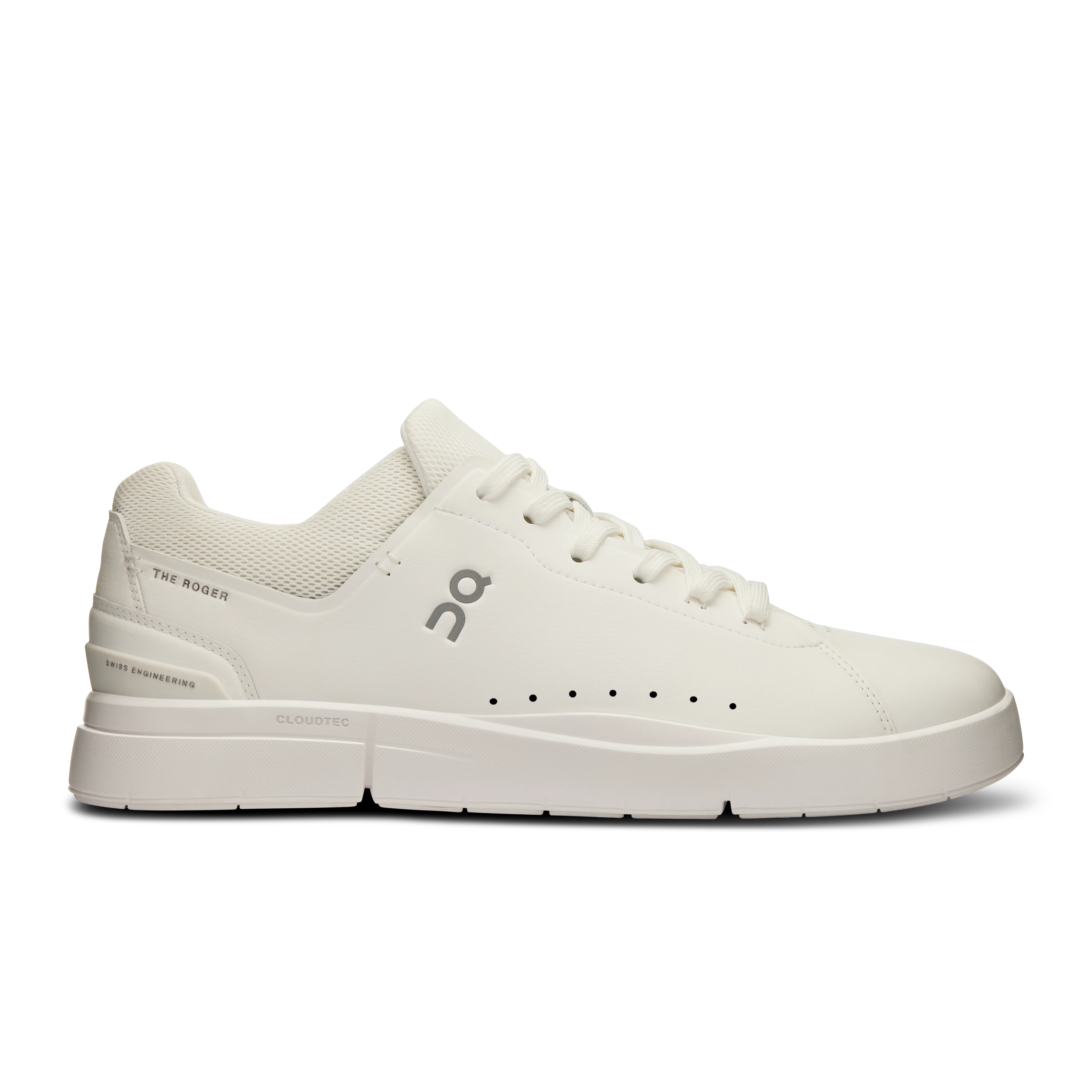 Men's On The Roger Advantage 2, All White, 11 D Medium