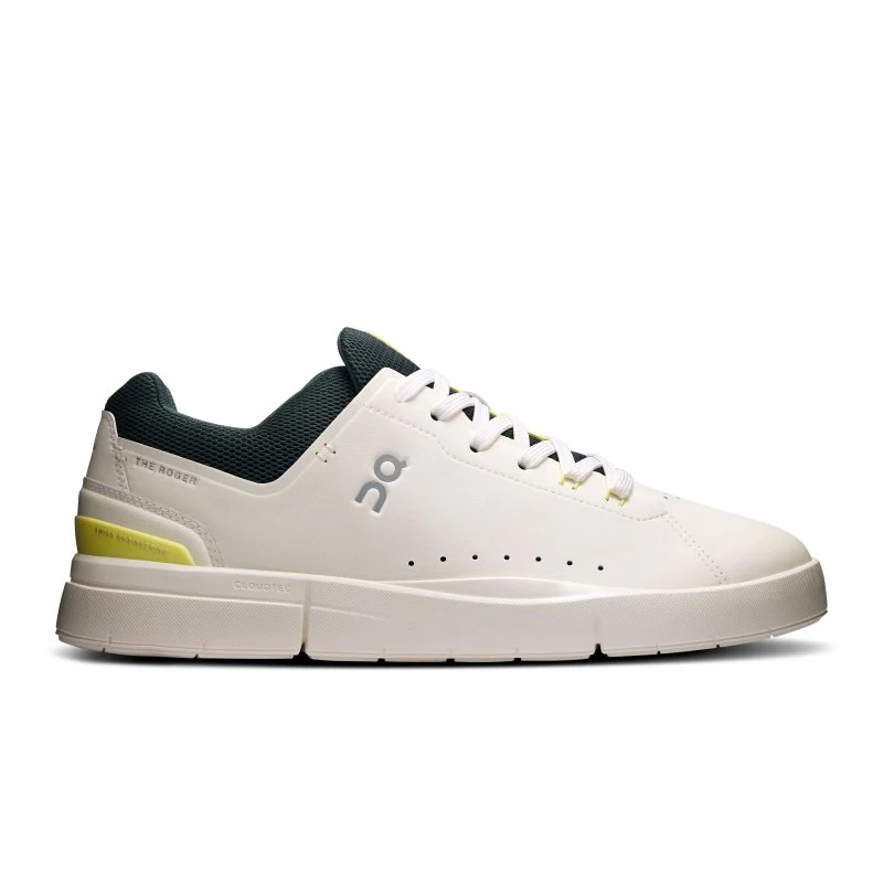 Men's On The Roger Advantage 2, Ivory/Evergreen, 12 D Medium