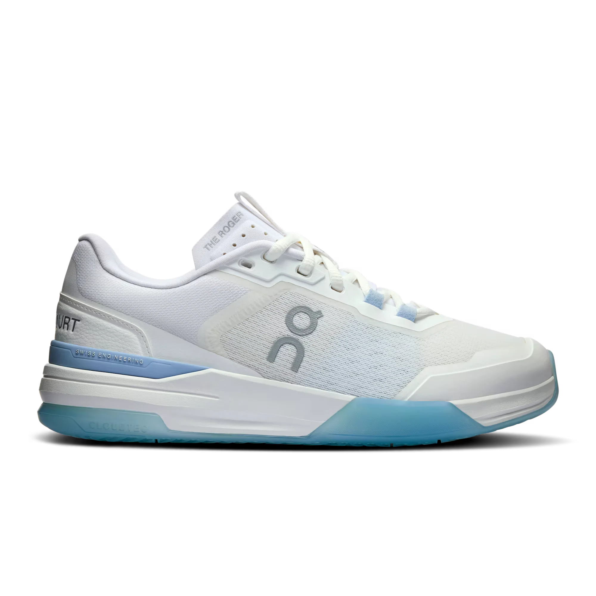 Men's On The Roger Advantage Pro, White/Chambray, 10.5 D Medium