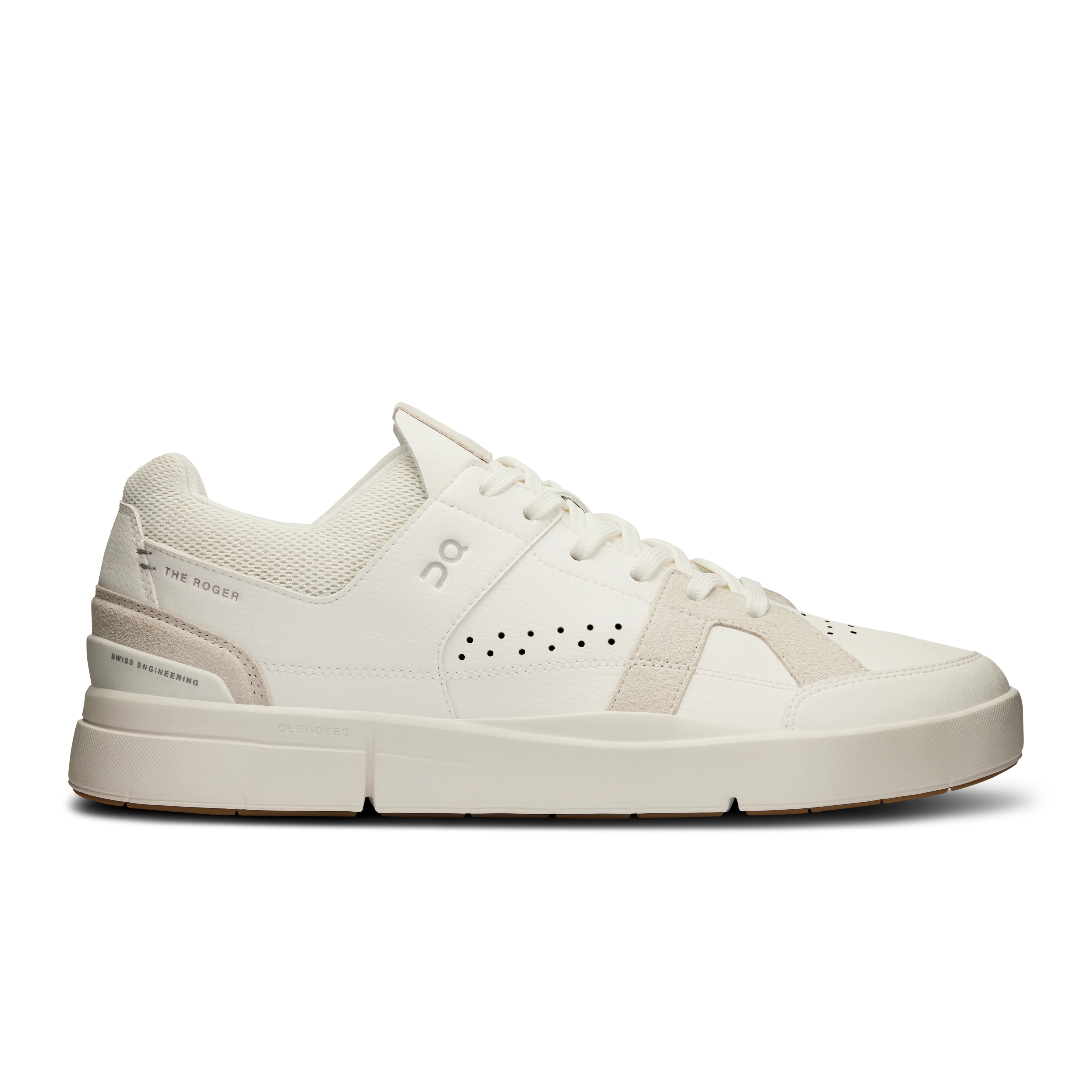 Men's On The Roger Clubhouse 2, White/Sand, 9 D Medium