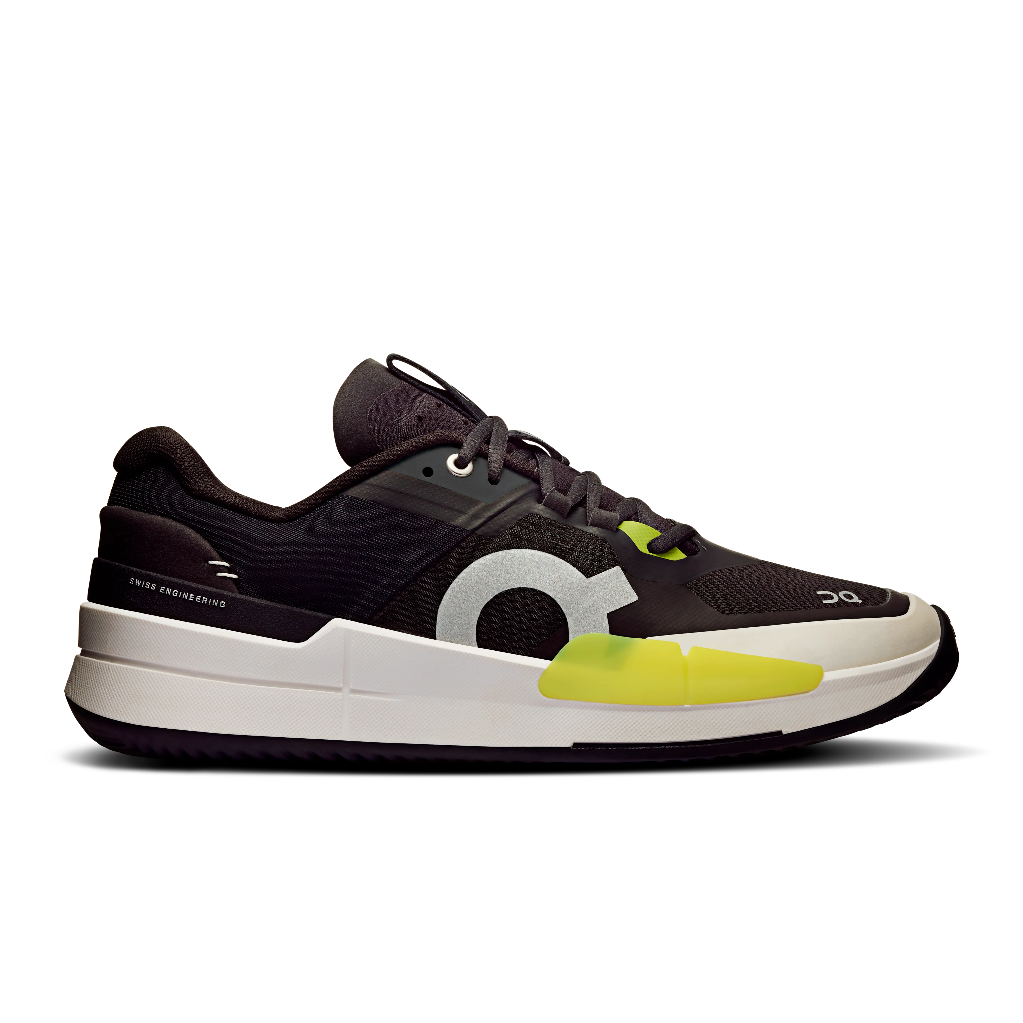 Men's On The Roger Pro 2 Clay, Black/Lime, 10 D Medium