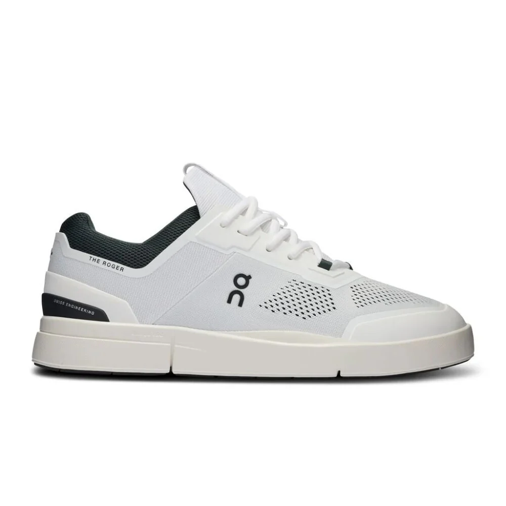 Men's On The Roger Spin 2, White/Jungle, 8 D Medium