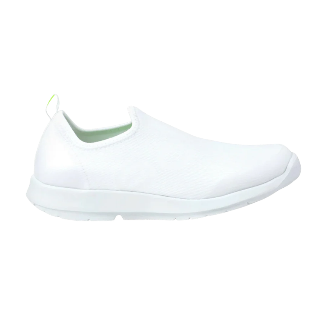 Men's OOFOS OOmg Sport, White, 12.5 D Medium