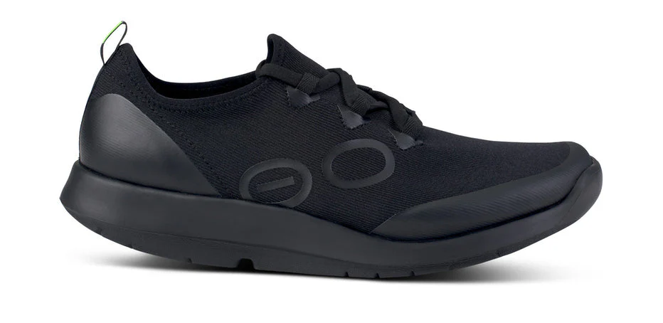 Men's OOFOS OOmg Sport LS, Black, 14 D Medium