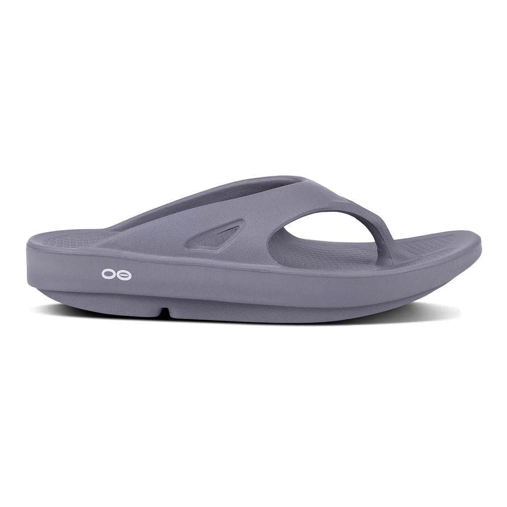 Men's OOFOS Ooriginal Sandal, Slate, 9 D Medium