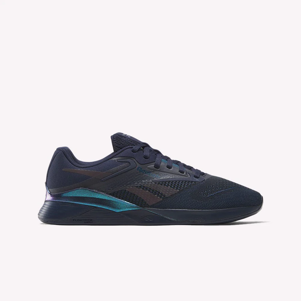 Men's Reebok Nano X4, Vector Navy/Escape Blue, 9.5 D Medium