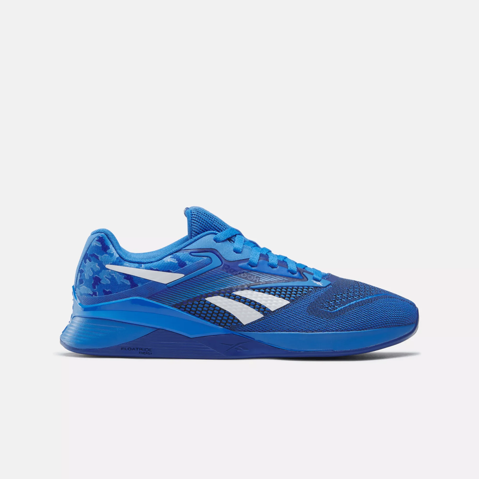 Men's Reebok Nano X4, Kinetic Blue/Boundless Blue/Moon, 11.5 D Medium