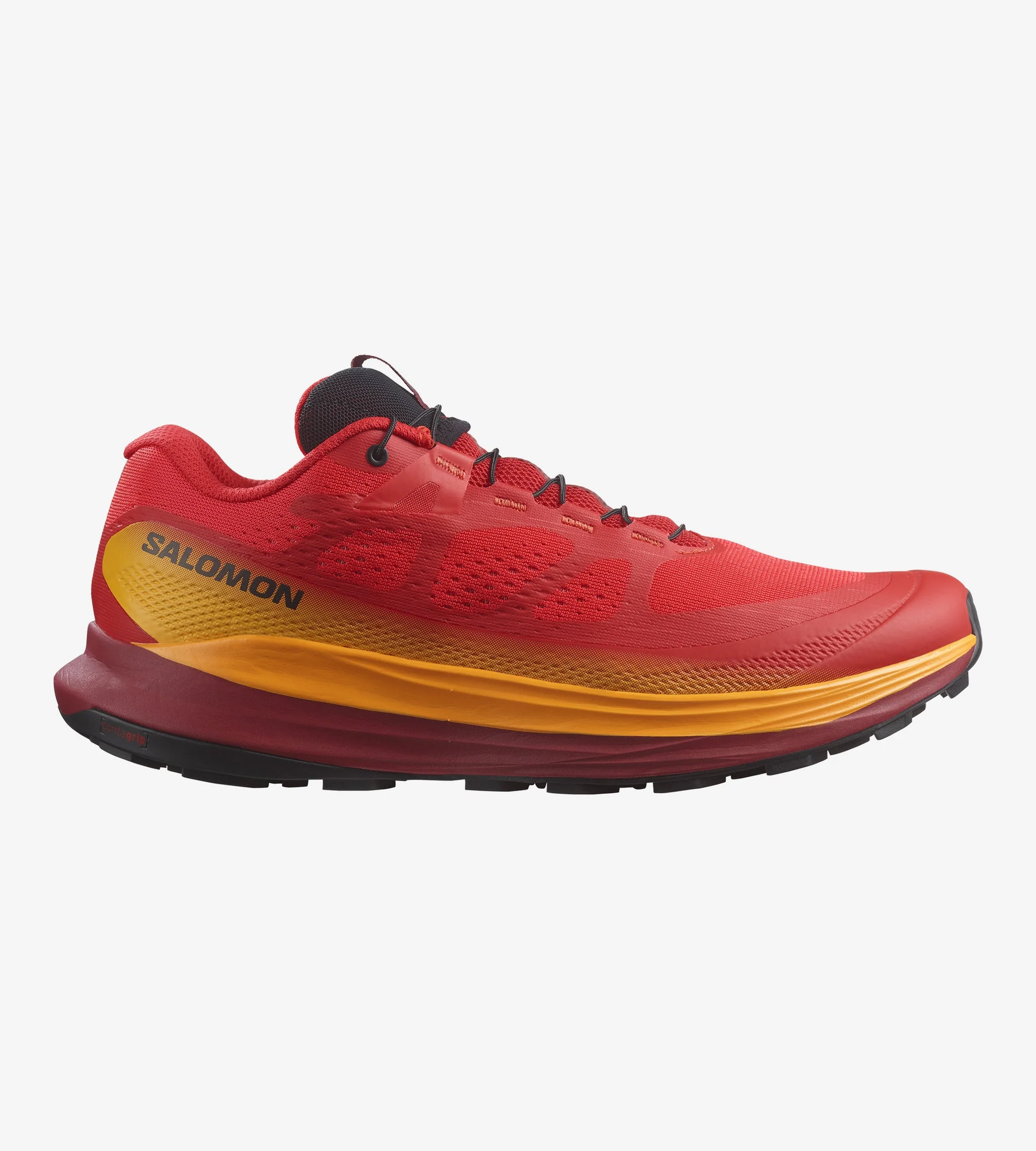 Men's Salomon Ultra Glide 2, High Risk Red/Zinnia/Black, 13 D Medium