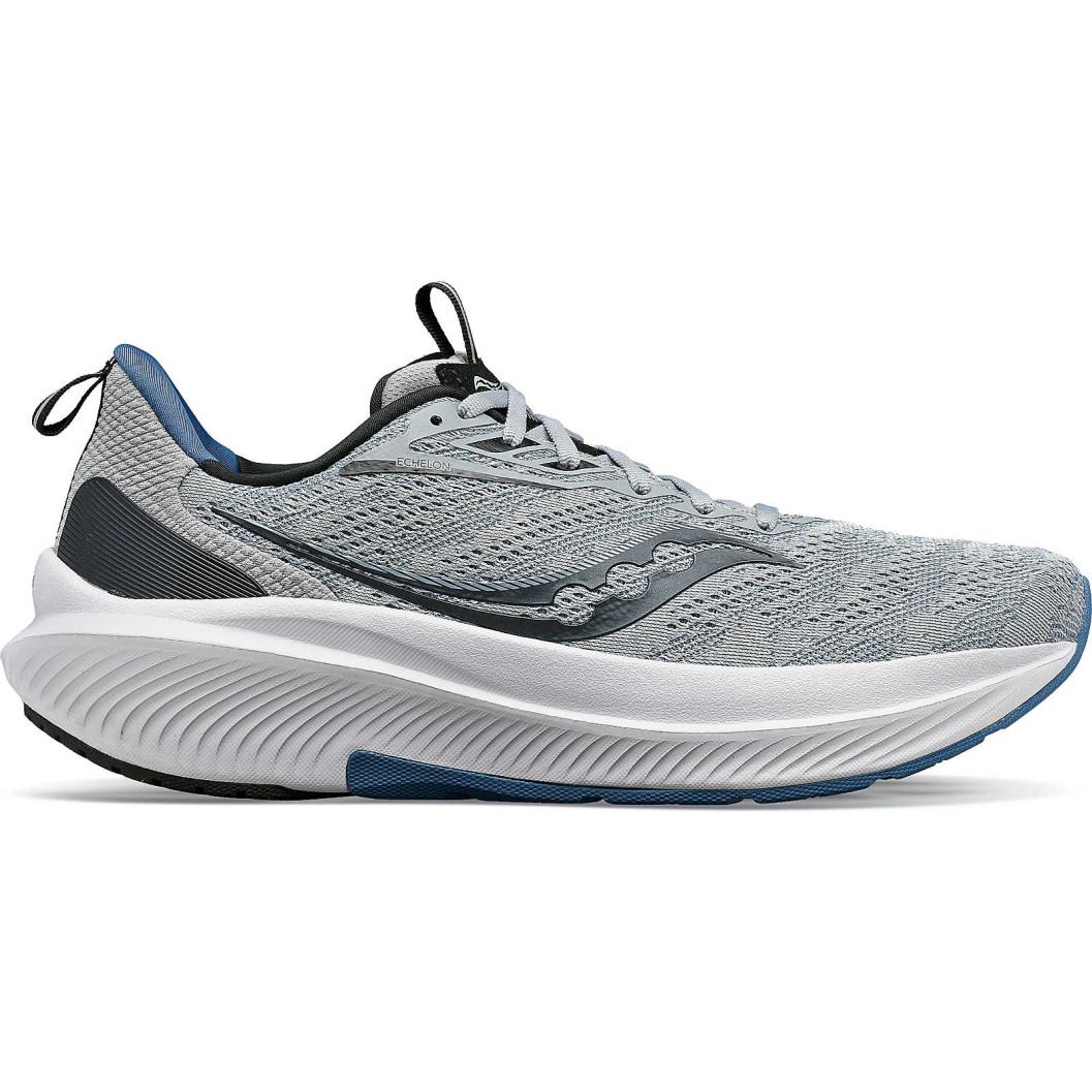 Men's Saucony Echelon 9, Fossil/Murk, 11.5 2E Wide