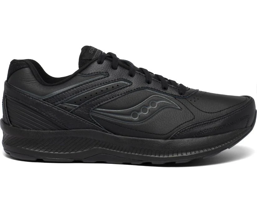 Men's Saucony Echelon Walker 3, Black, 10.5 2E Wide