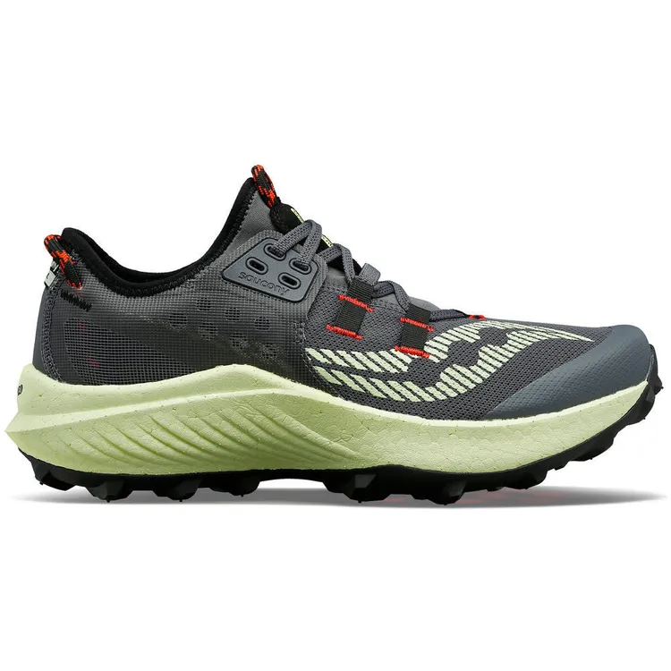 Men's Saucony Endorphin Rift, Shadow/Aurora, 8.5 D Medium