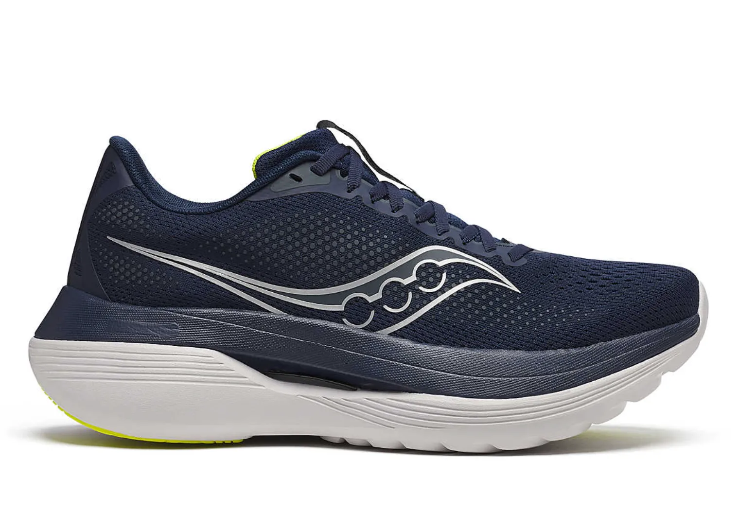 Men's Saucony Endorphin Trainer, Navy/Primrose, 9 D Medium