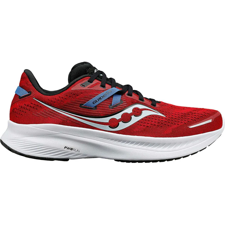 Men's Saucony Guide 16, Dahlia/Black, 9.5 D Medium