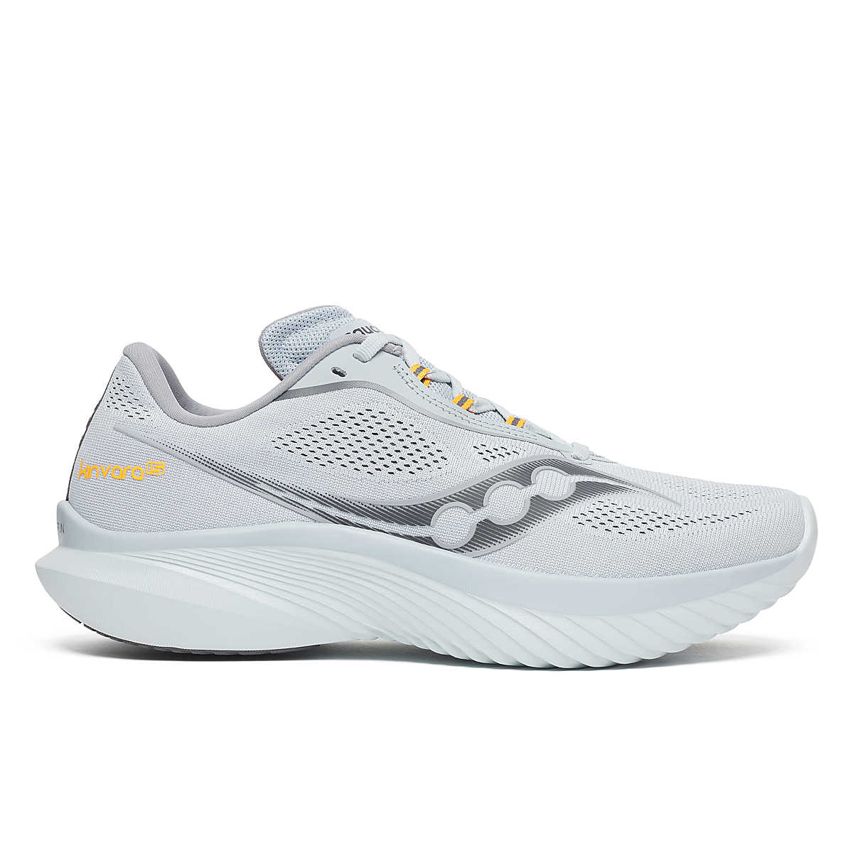 Men's Saucony Kinvara 15, Granite/Shadow, 9.5 D Medium
