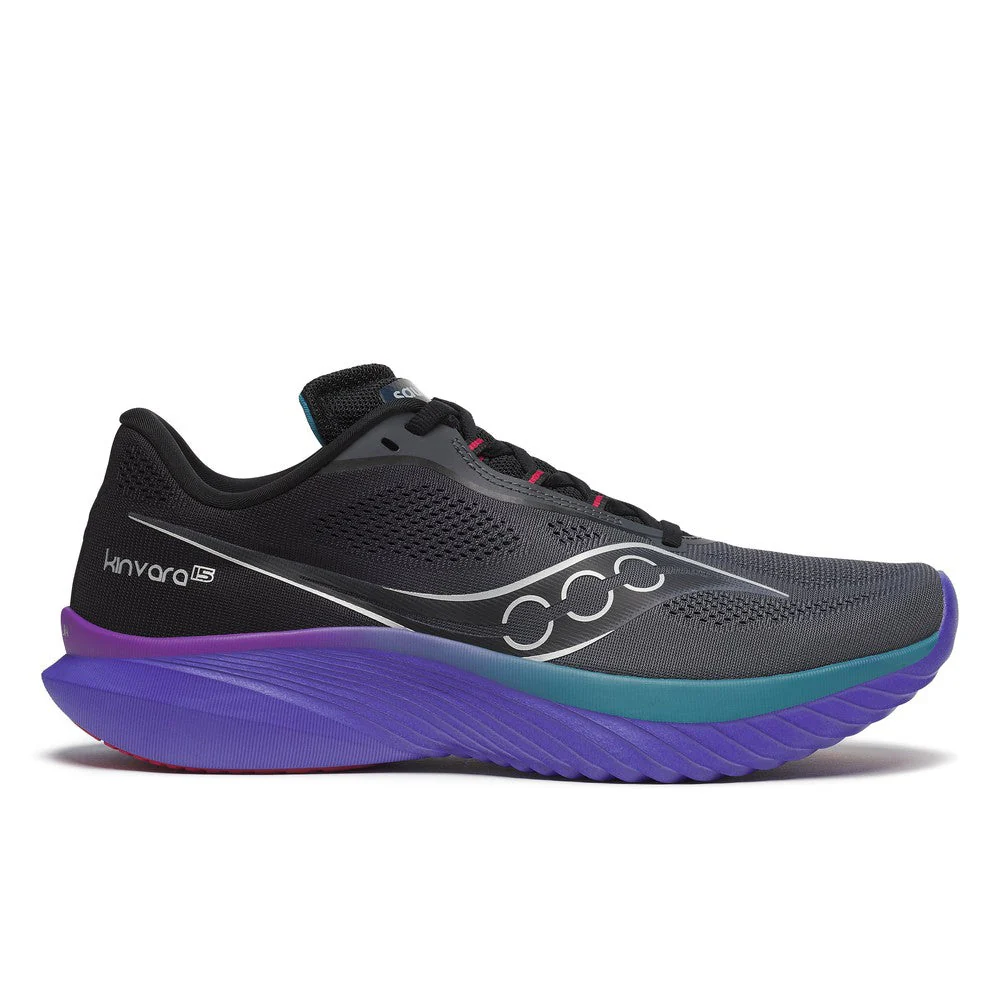 Men's Saucony Kinvara 15, Shadow/Storm, 11.5 D Medium
