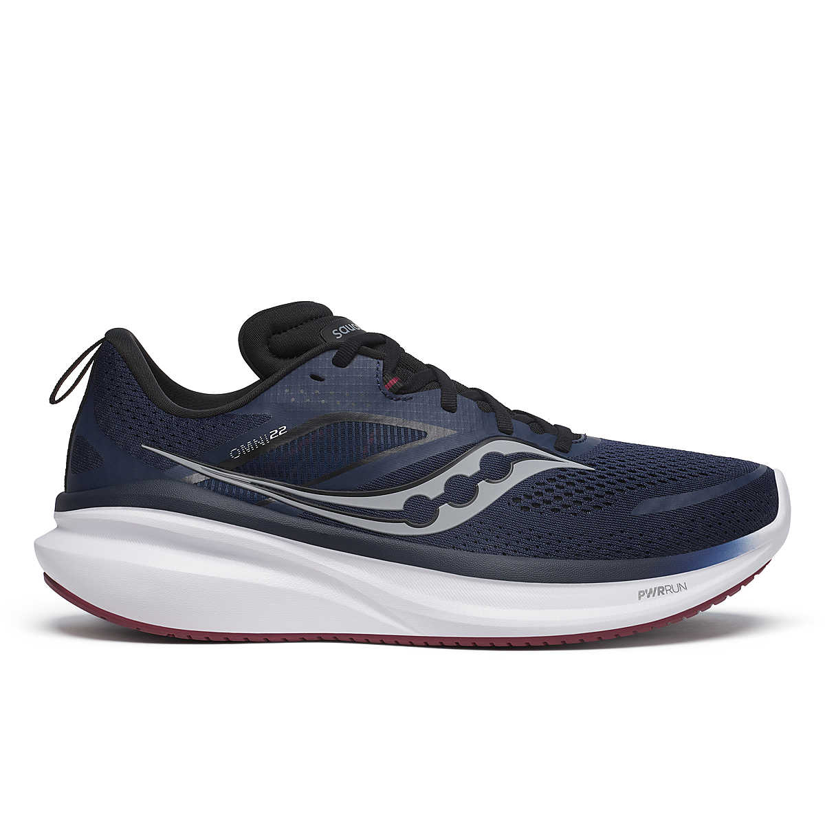 Men's Saucony Omni 22, Navy/Currant, 11 D Medium