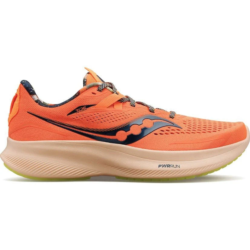 Men's Saucony Ride 15, Campfire Story, 10 D Medium