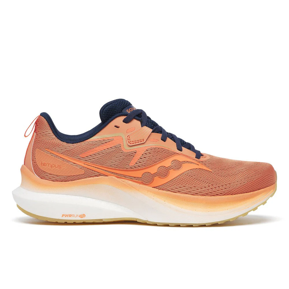 Men's Saucony Tempus 2, Rust/Navy, 10.5 D Medium