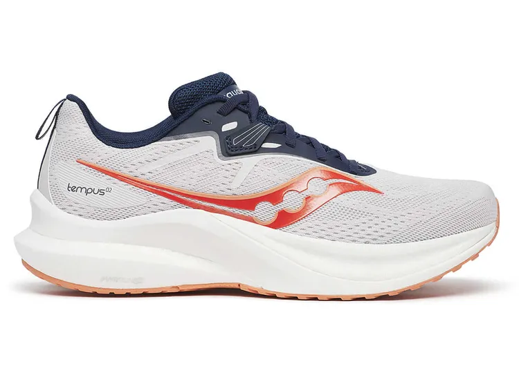 Men's Saucony Tempus 2, Cloud/Navy, 13 D Medium
