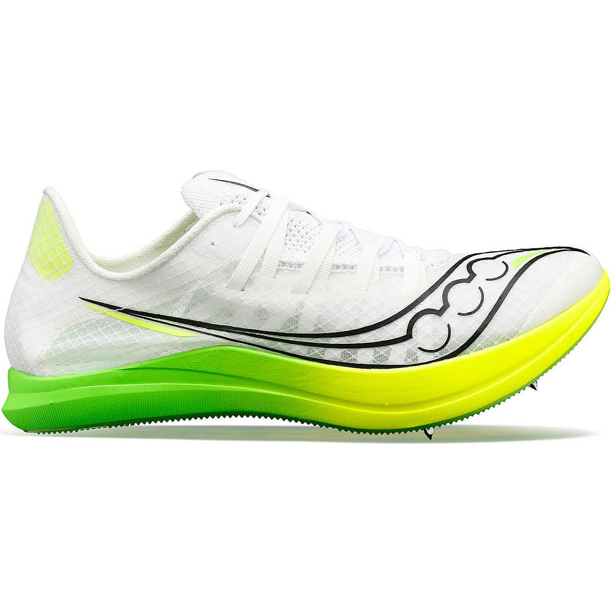 Men's Saucony Terminal VT, White/Slime, 11.5 D Medium