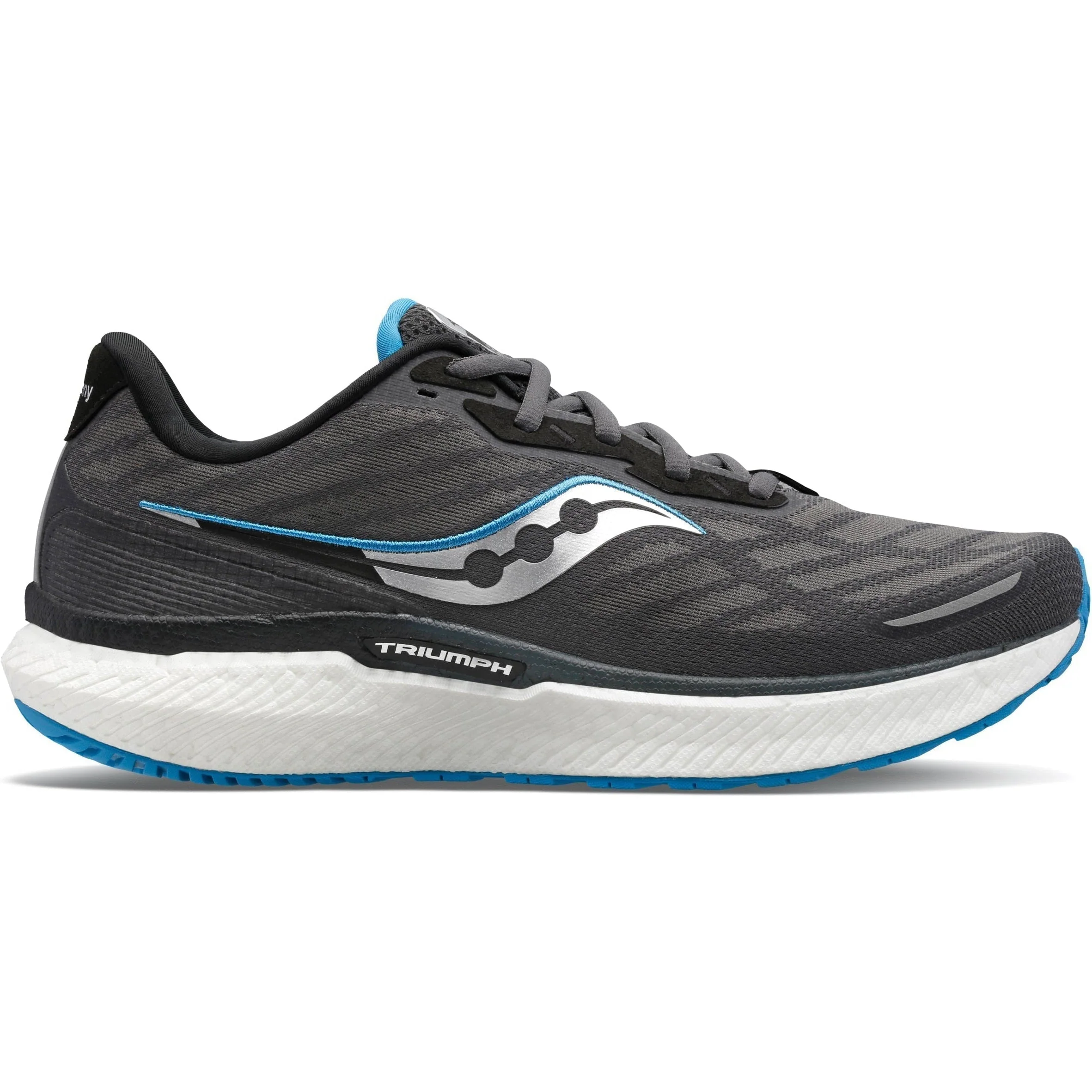 Men's Saucony Triumph 19, Shadow/Topaz, 13 D Medium