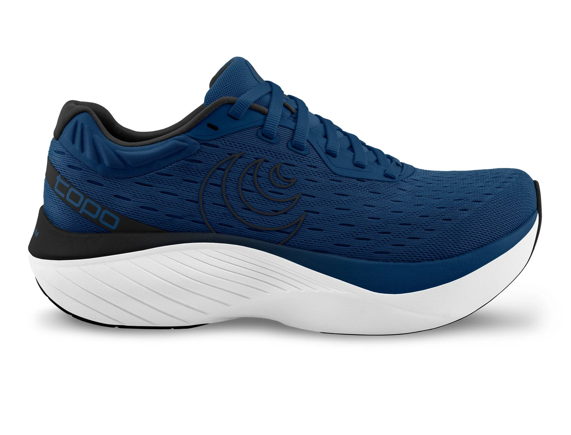 Men's Topo Athletic Atmos, Navy/White, 9.5 D Medium