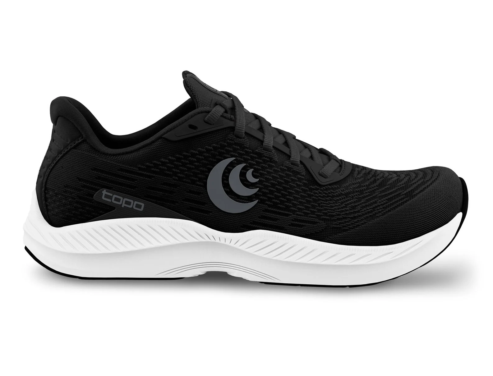 Men's Topo Athletic Fli-Lyte 5, Black/White, 13 D Medium