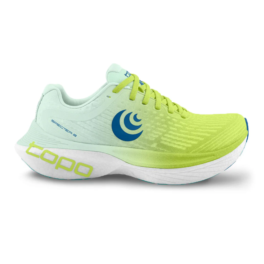 Men's Topo Athletic Specter 2, Green/Blue, 11.5 D Medium