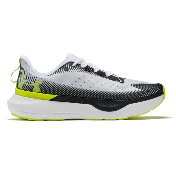 Men's Under Armour Infinite Pro, White/Black, 9 D Medium