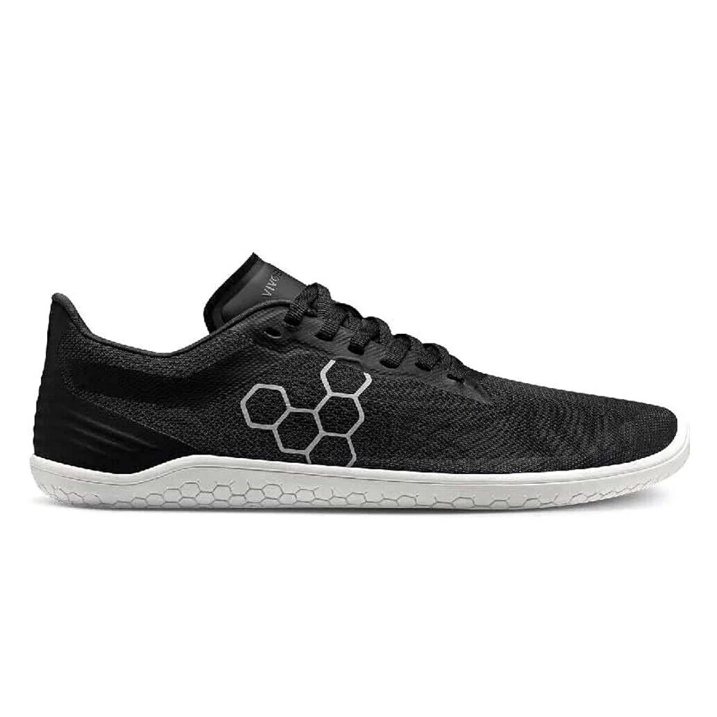 Men's Vivobarefoot Geo Racer Knit, Obsidian, 12.5 D Medium