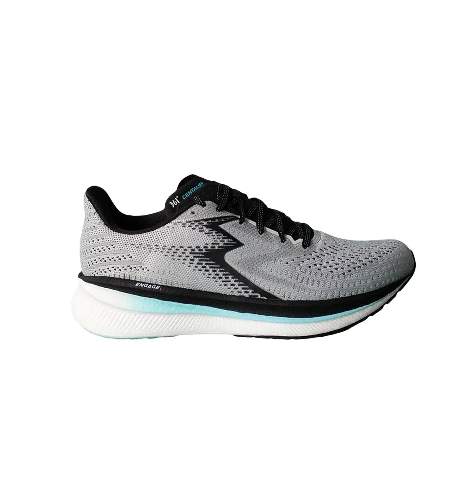 Women's 361 Degrees Centauri, Oyster Mushroom/Black, 9 B Medium