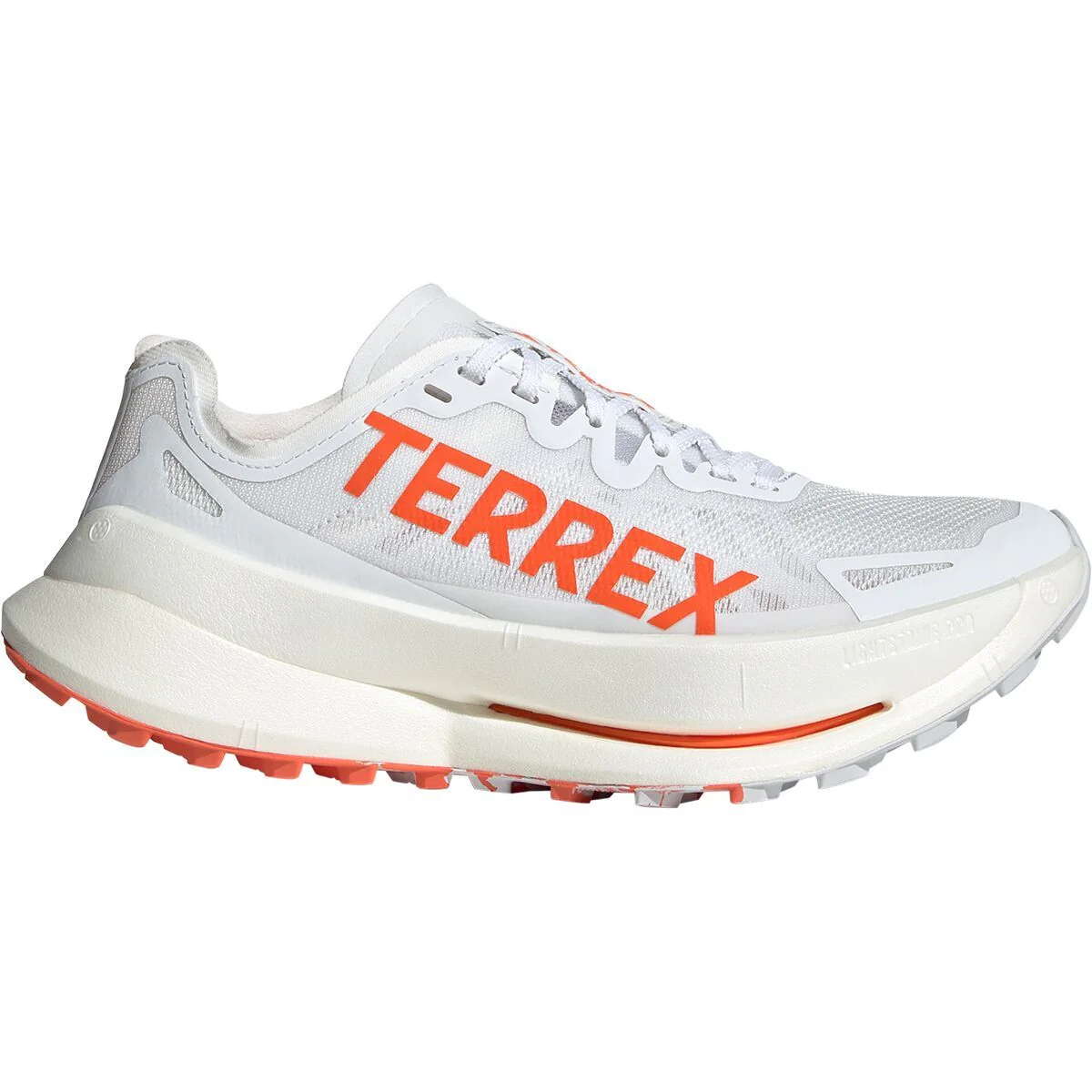 Women's Adidas Terrex Agravic Speed Ultra, Ftwr White/Impact Orange/Dash Grey, 6.5 B Medium