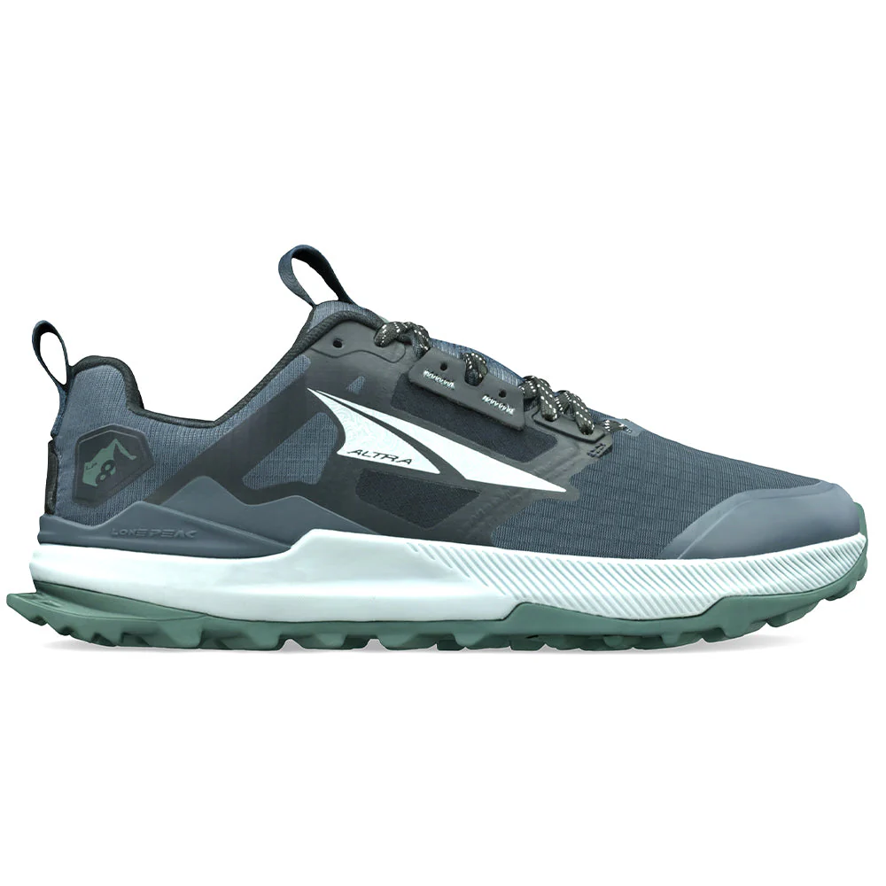 Women's Altra Lone Peak 8, Black/Gray, 7.5 D Wide