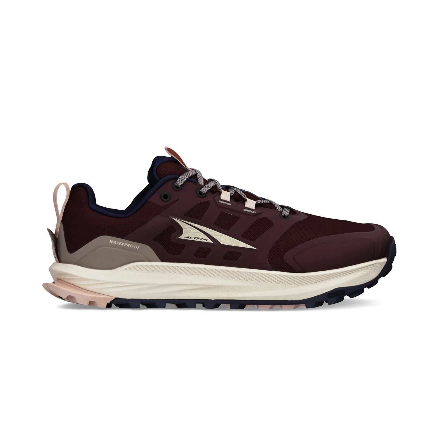 Women's Altra Lone Peak 9, Maroon, 9.5 B Medium