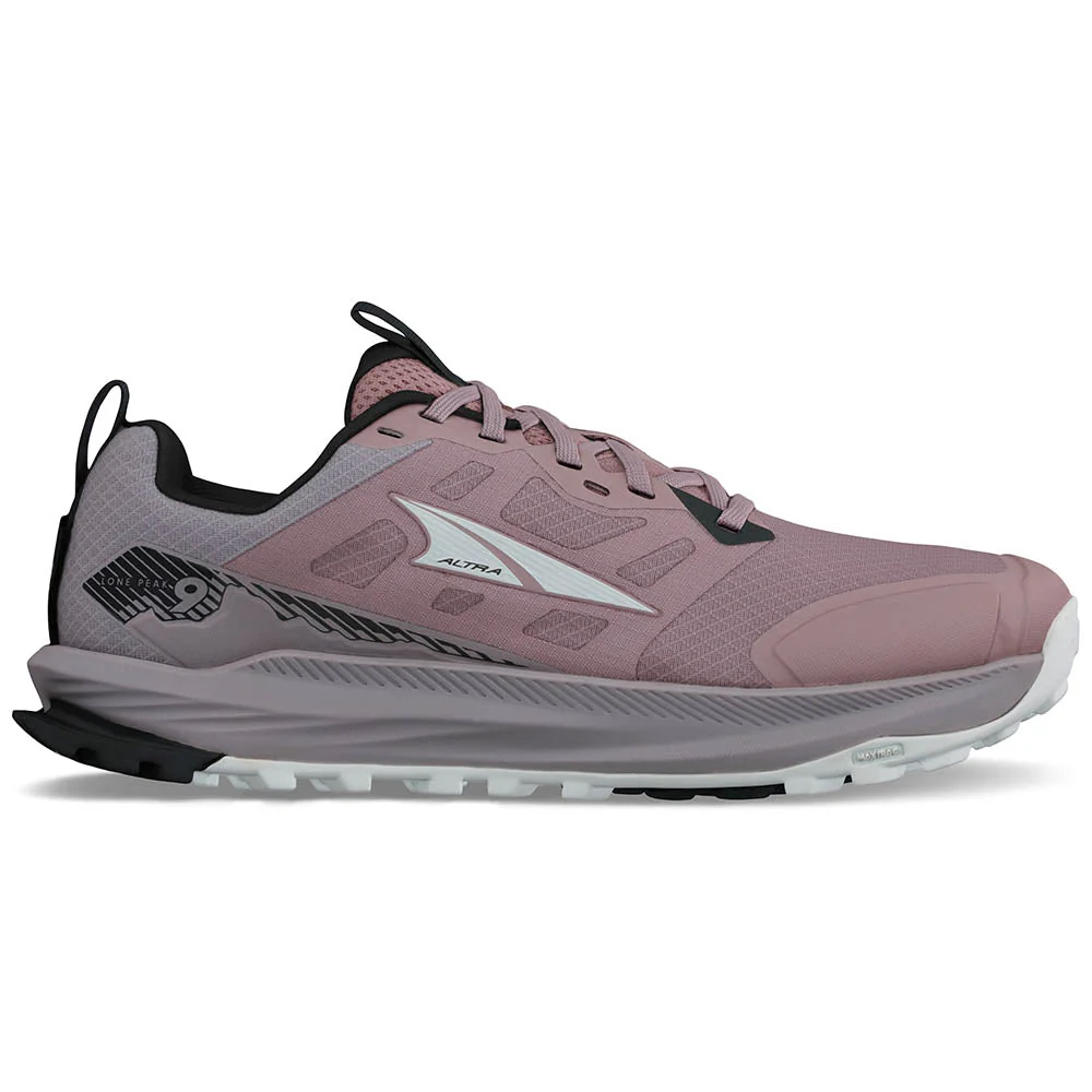 Women's Altra Lone Peak 9, Purple, 12 D Wide