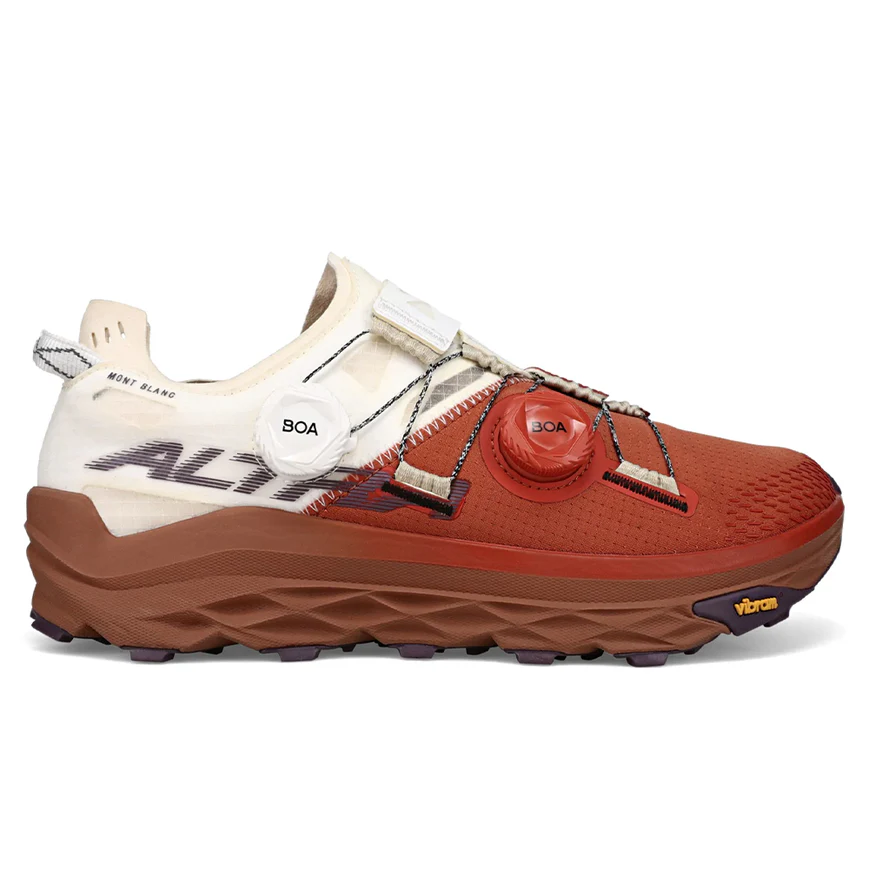 Women's Altra Mont Blanc Boa, Maroon Bells, 9 B Medium