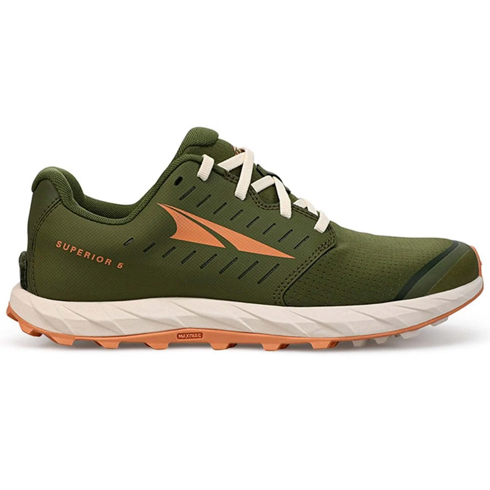 Women's Altra Superior 5, Dusty Olive, 7.5 B Medium