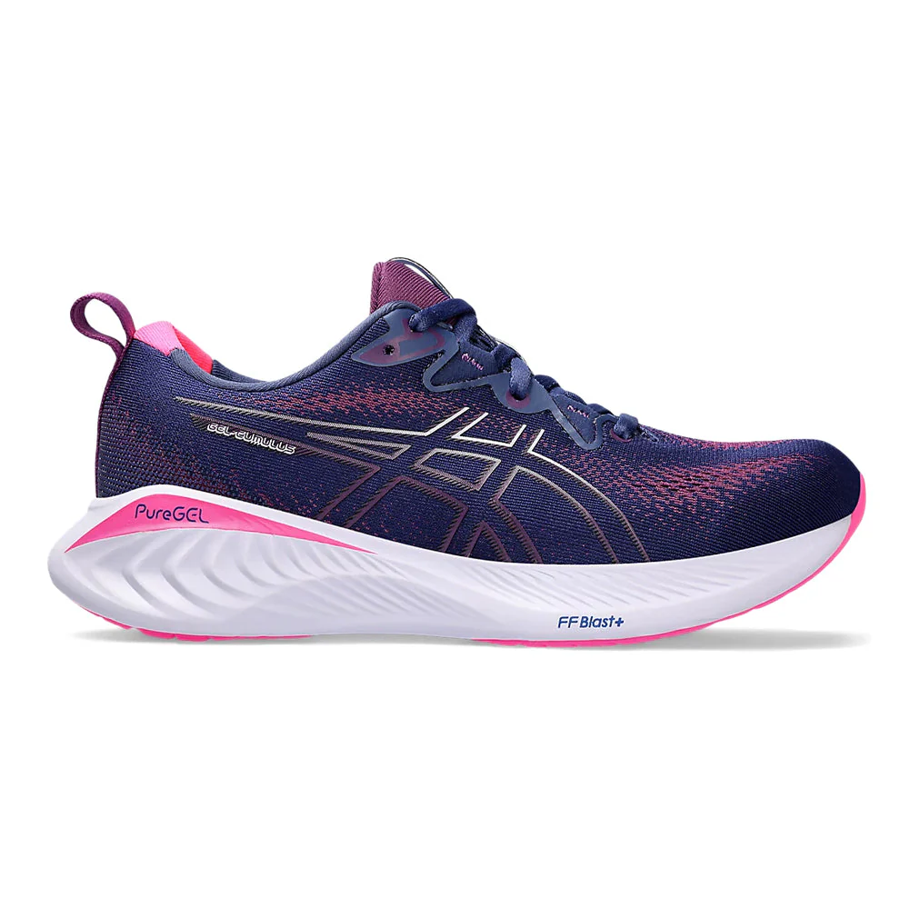 Women's Asics Gel-Cumulus 25, Deep Ocean/Lilac Hint, 11.5 D Wide