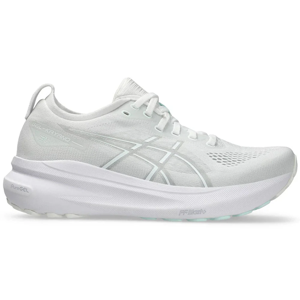 Women's Asics Gel-Kayano 31, White/White, 8 B Medium