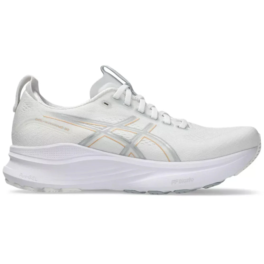 Women's Asics Gel-Kayano 32, White/Champagne, 10 B Medium