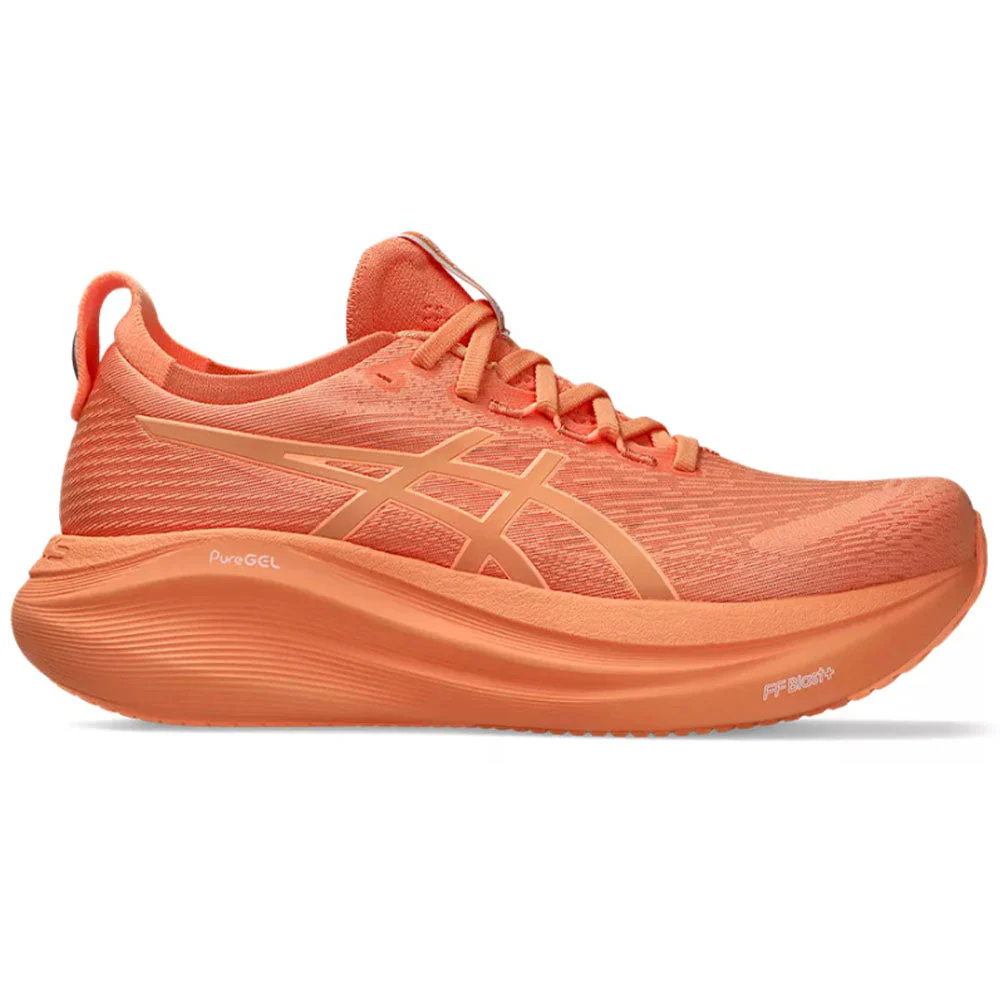 Women's Asics Gel-Nimbus 27 Lite-Show, Lite-Show/Mojave, 7.5 B Medium