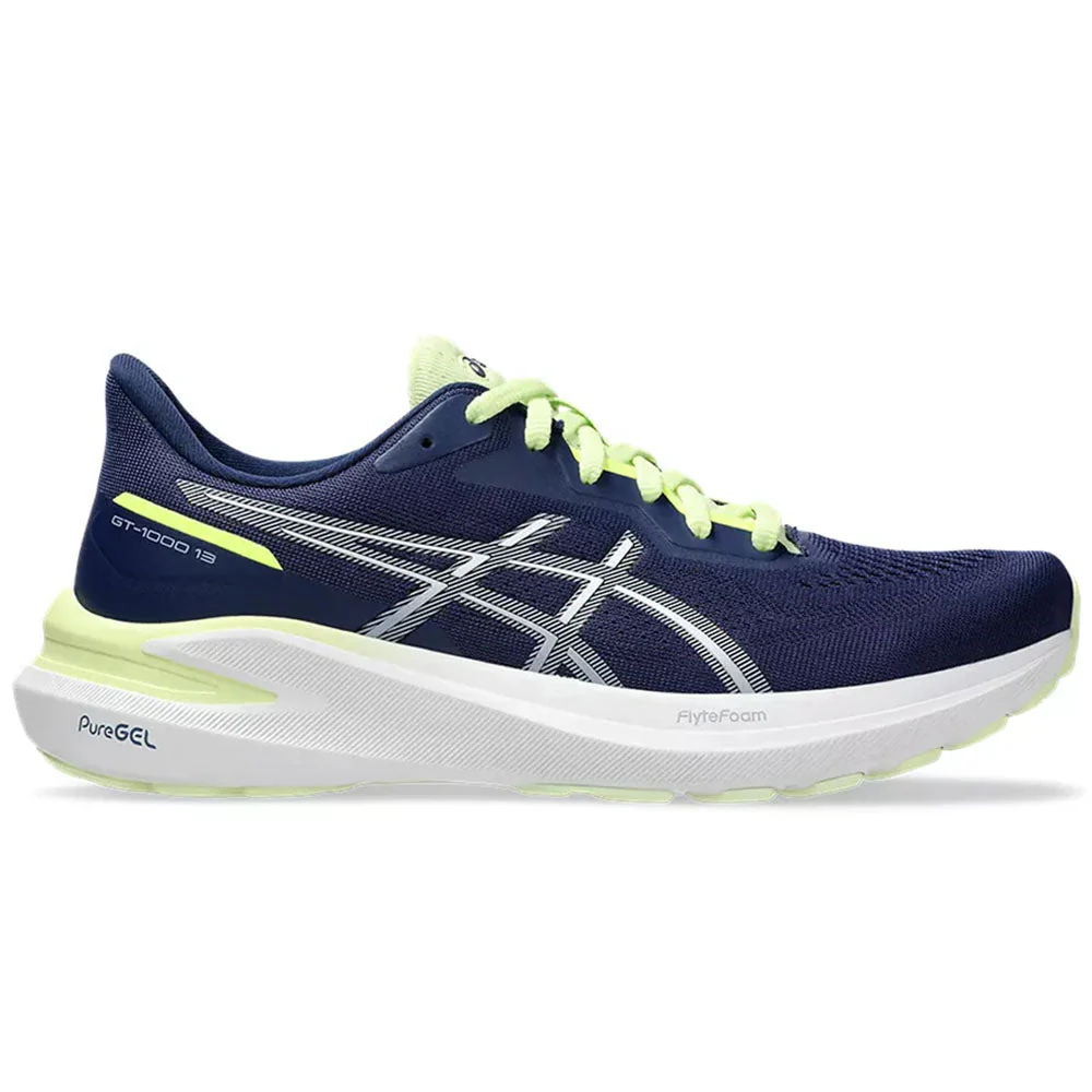 Women's Asics GT-1000 13, Blue Expanse/Grey Blue, 7 D Wide