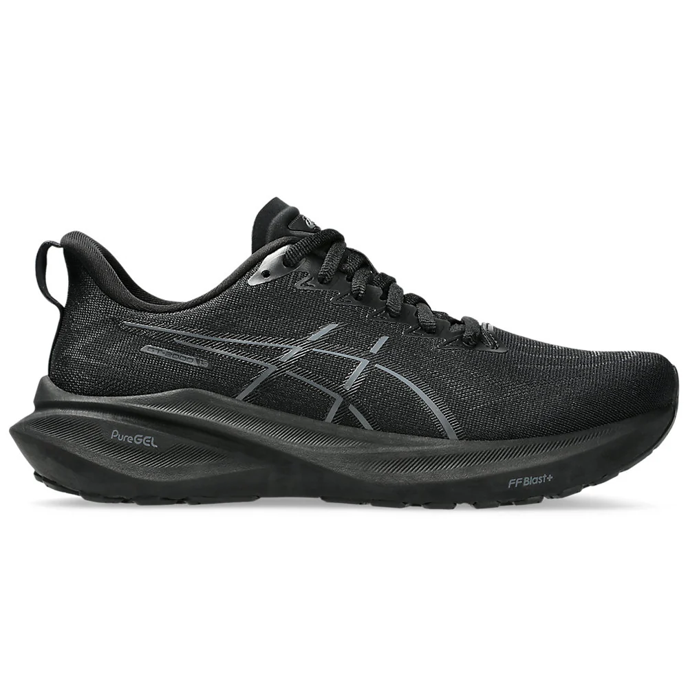 Women's Asics GT-2000 13, Black/Black, 9 B Medium