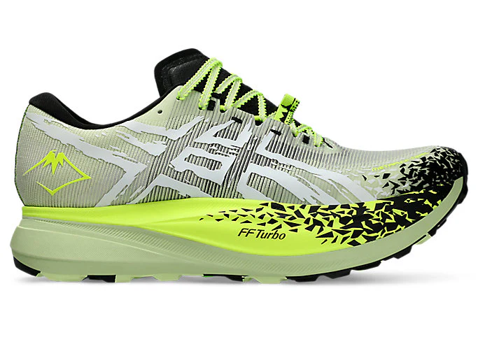 Women's Asics Metafuji Trail, Cool Matcha/Black, 8.5 B Medium