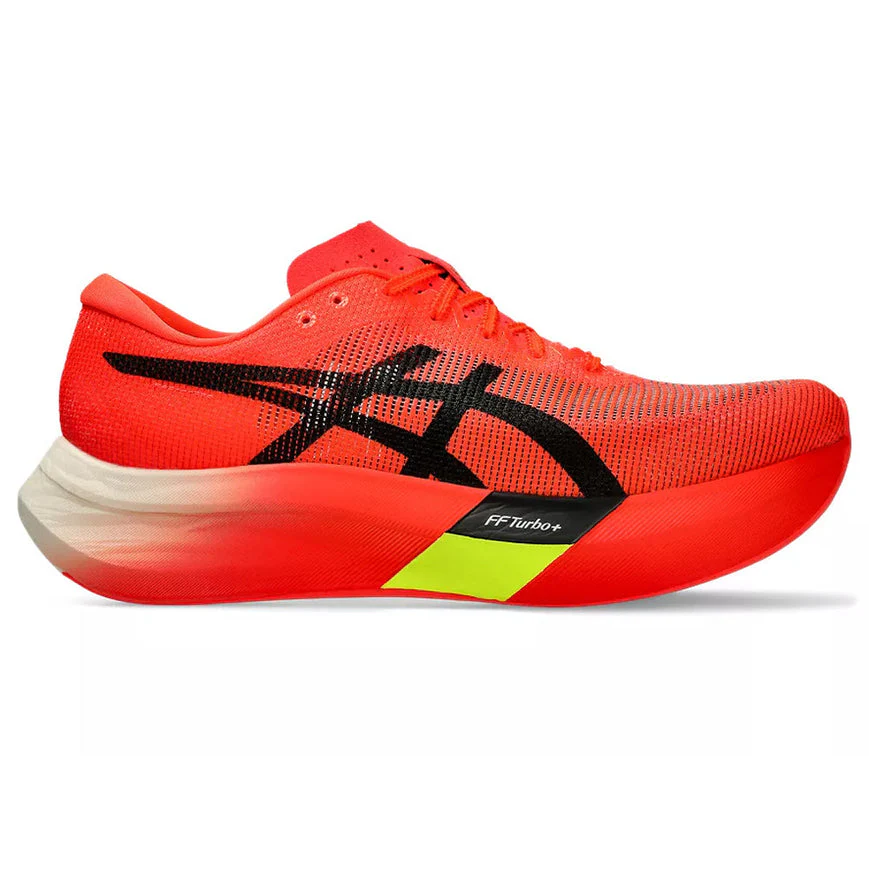 Women's Asics Metaspeed Sky Paris, Sunrise Red/Black, 6 B Medium