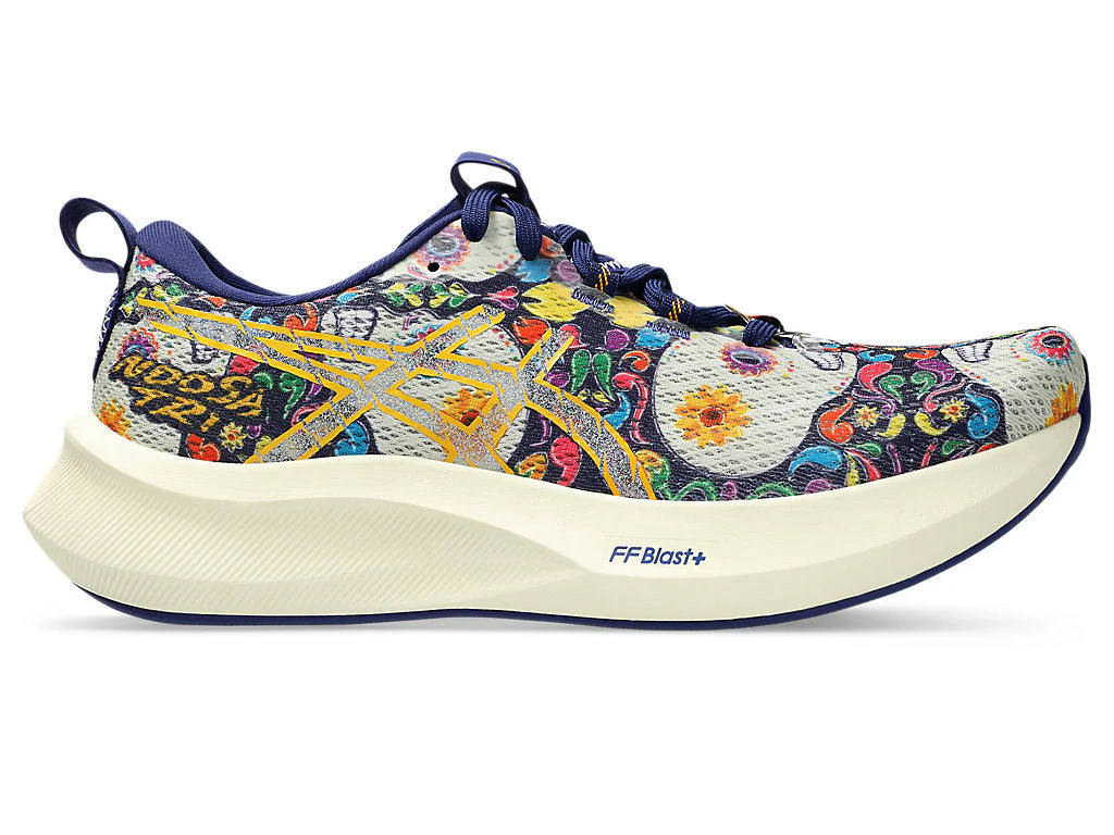 Women's Asics Noosa Tri 16, Dive Blue/Saffron, 7.5 B Medium